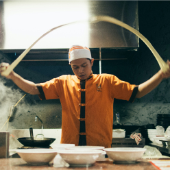 Photo de chef cuisinier